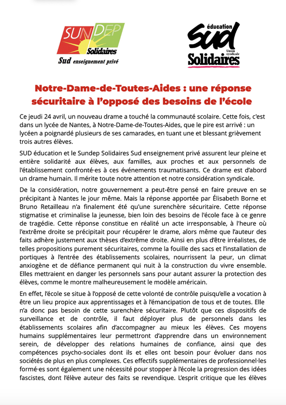 CP-Notre-Dame-de-Toutes-Aides SudEduc Sundep Solidaires img1
