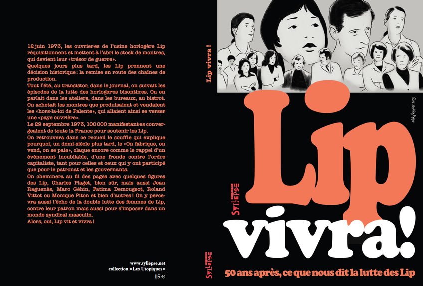 Couverture livre LIP Vivra